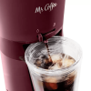 Iced Coffee Maker with 22oz Reusable Tumbler and Coffee Filter