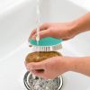 Crevice Brush Fruit And Vegetable Clean Cleaning Brush Portable Plastic Cleaning Vegetable Artifact Kitchen Gadgets Bendable