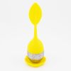 1pc/7pcs Tea Infuser Silicone Handle Stainless Steel Strainer Drip Tray Included - Loose Tea Steeper - Best Tea Infuser For Loose Leaf Or Herbal Tea