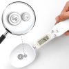 Weighing Spoon Scale Home Kitchen Tool Electronic Measuring Coffee Food Flour Powder Baking LCD Digital Measurement adjustable